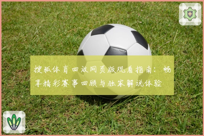 搜狐体育回放网页版观看指南：畅享精彩赛事回顾与独家解说体验